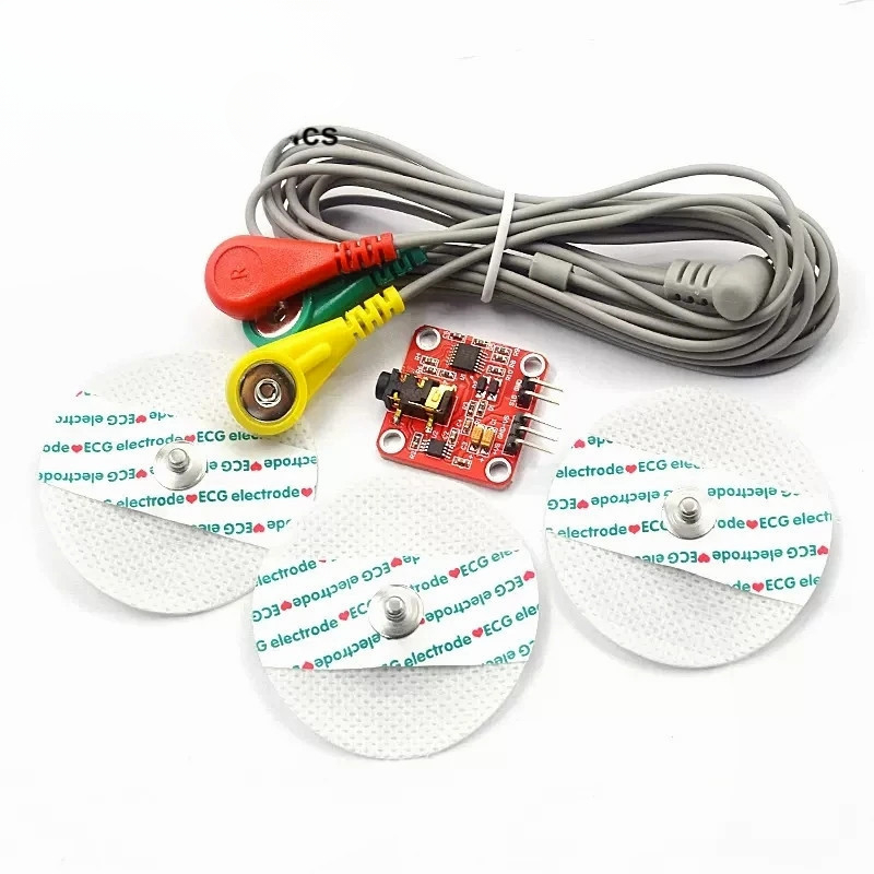 Muscle Sensor Emg - เซ็นเซอร์สัญญาณกล้ามเนื้อเซ็นเซอร์ EMG สำหรับ Arduino