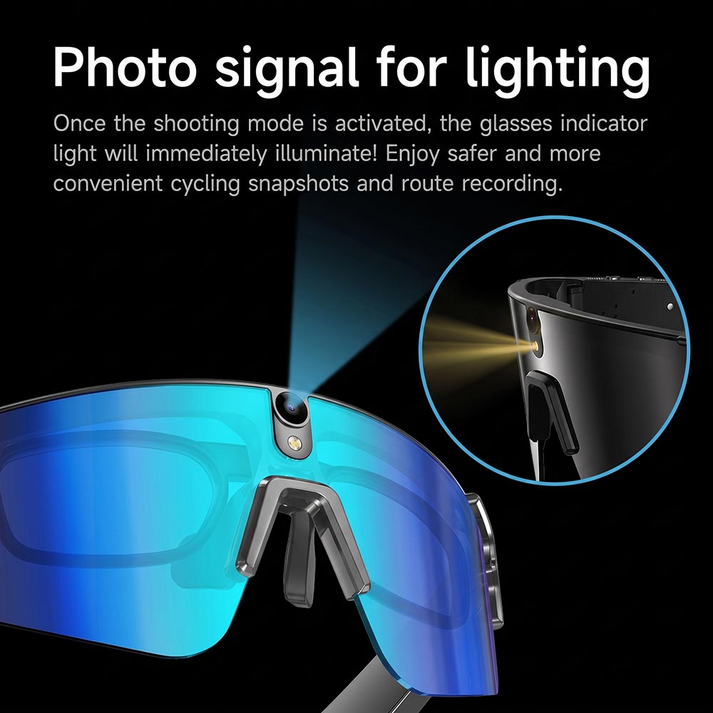 แว่นตาอัจฉริยะ AI พร้อมกล้อง H - Smart Glasses Lens บทวิจารณ์และราคา