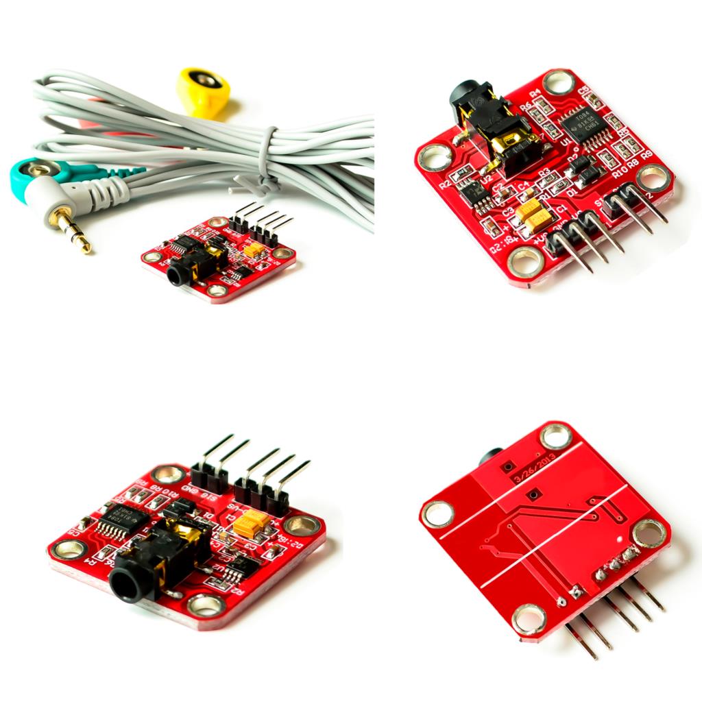 ชุดเซ็นเซอร์ตรวจวัดไฟฟ้ากล้ามเ - Muscle Sensor Emg บทวิจารณ์และราคา