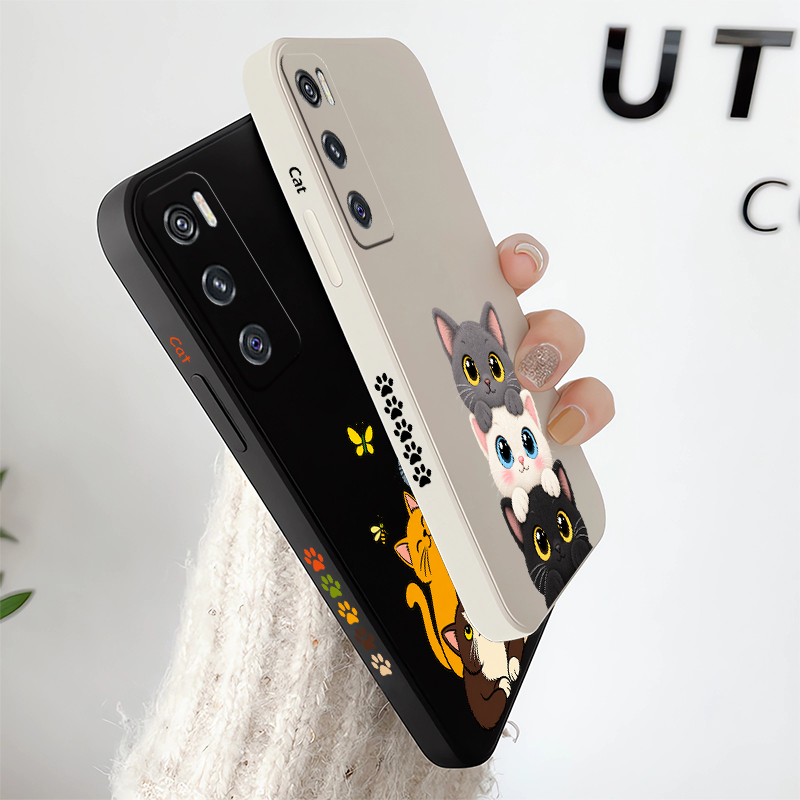 เคสโทรศัพท์ลายแมวน่ารักสีสันสด - Vivo V40 บทวิจารณ์และราคา