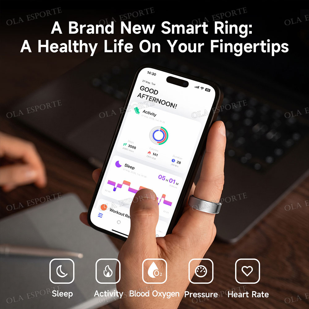 แหวนอัจฉริยะ R09 สำหรับผู้ชายแ - Temperature Ring Skin บทวิจารณ์และราคา
