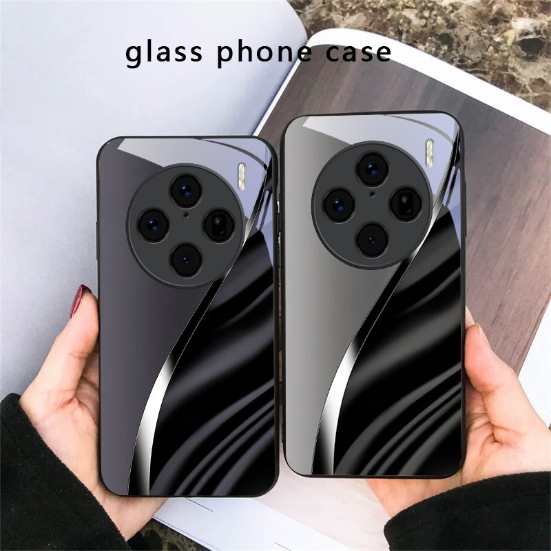 เคสโทรศัพท์แก้วสีดำลายพับแสงเง - Vivo V40 บทวิจารณ์และราคา