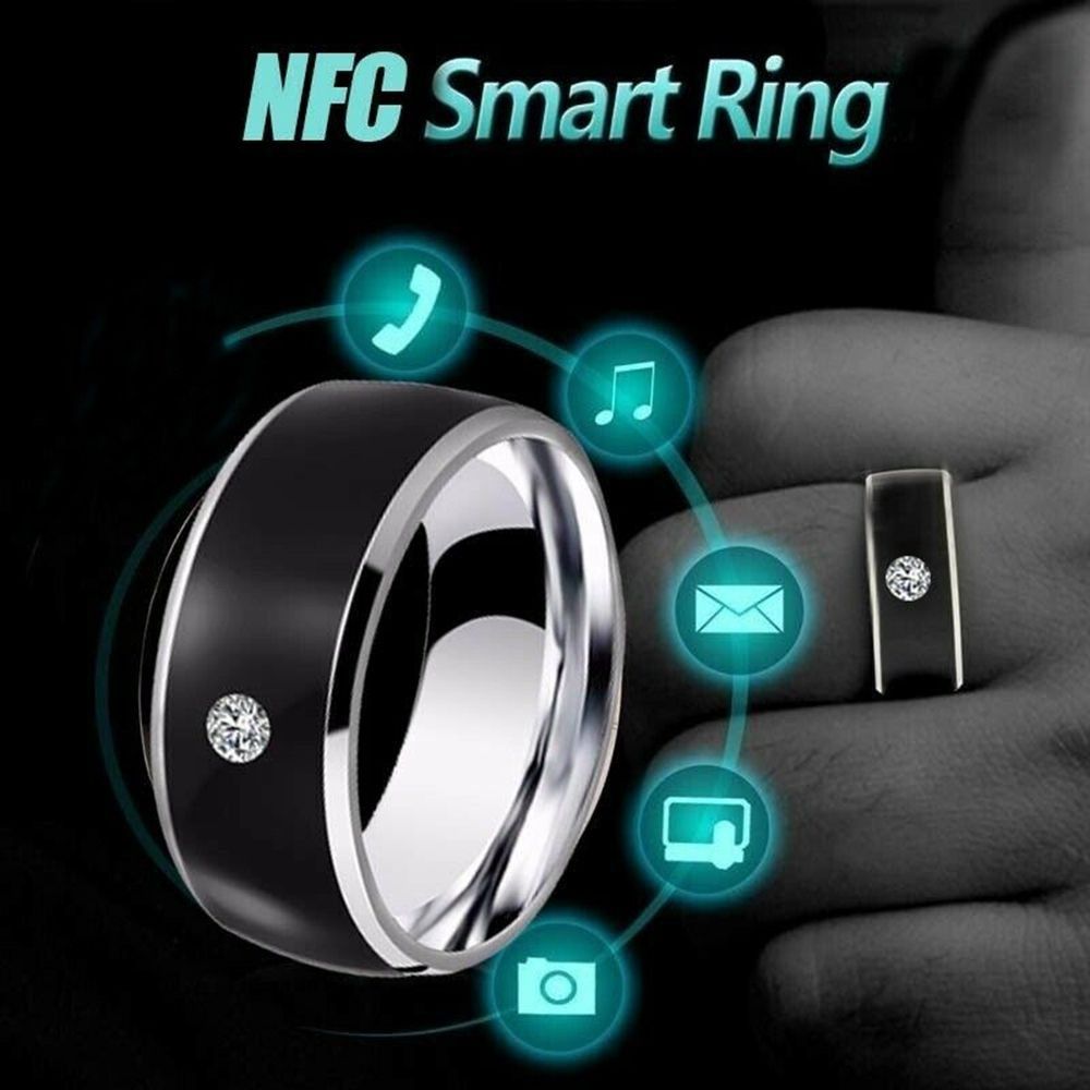 เทคโนโลยีแฟชั่น อุปกรณ์โทรศัพท - Smart Ring Nfc Pay บทวิจารณ์และราคา