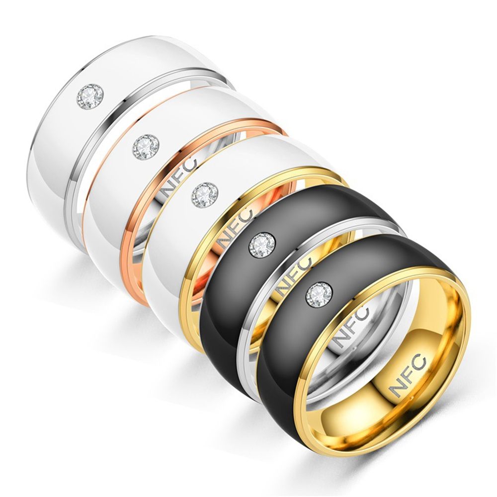NFC แหวนนิ้วอัจฉริยะแหวนแฟชั่น - Smart Ring Nfc Pay บทวิจารณ์และราคา