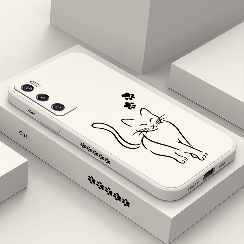 เคสโทรศัพท์ลายแมวน่ารักสีดำ สำ - Vivo V40 บทวิจารณ์และราคา