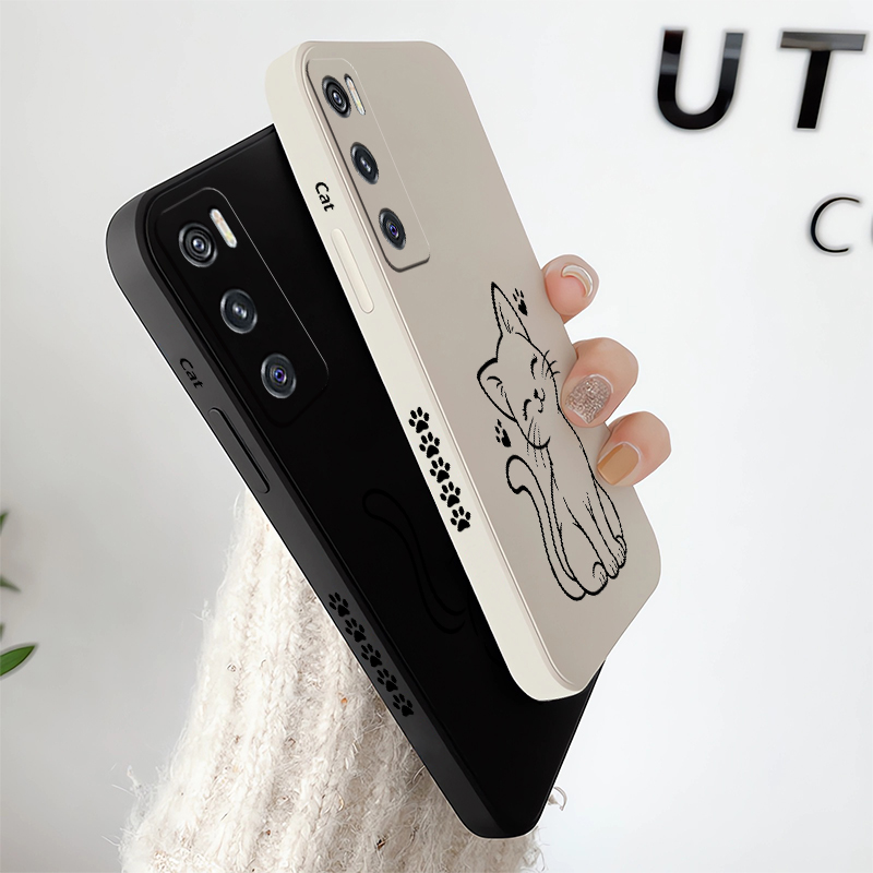 เคสโทรศัพท์ลายแมวน่ารักสีดำ สำ - Vivo V40 บทวิจารณ์และราคา